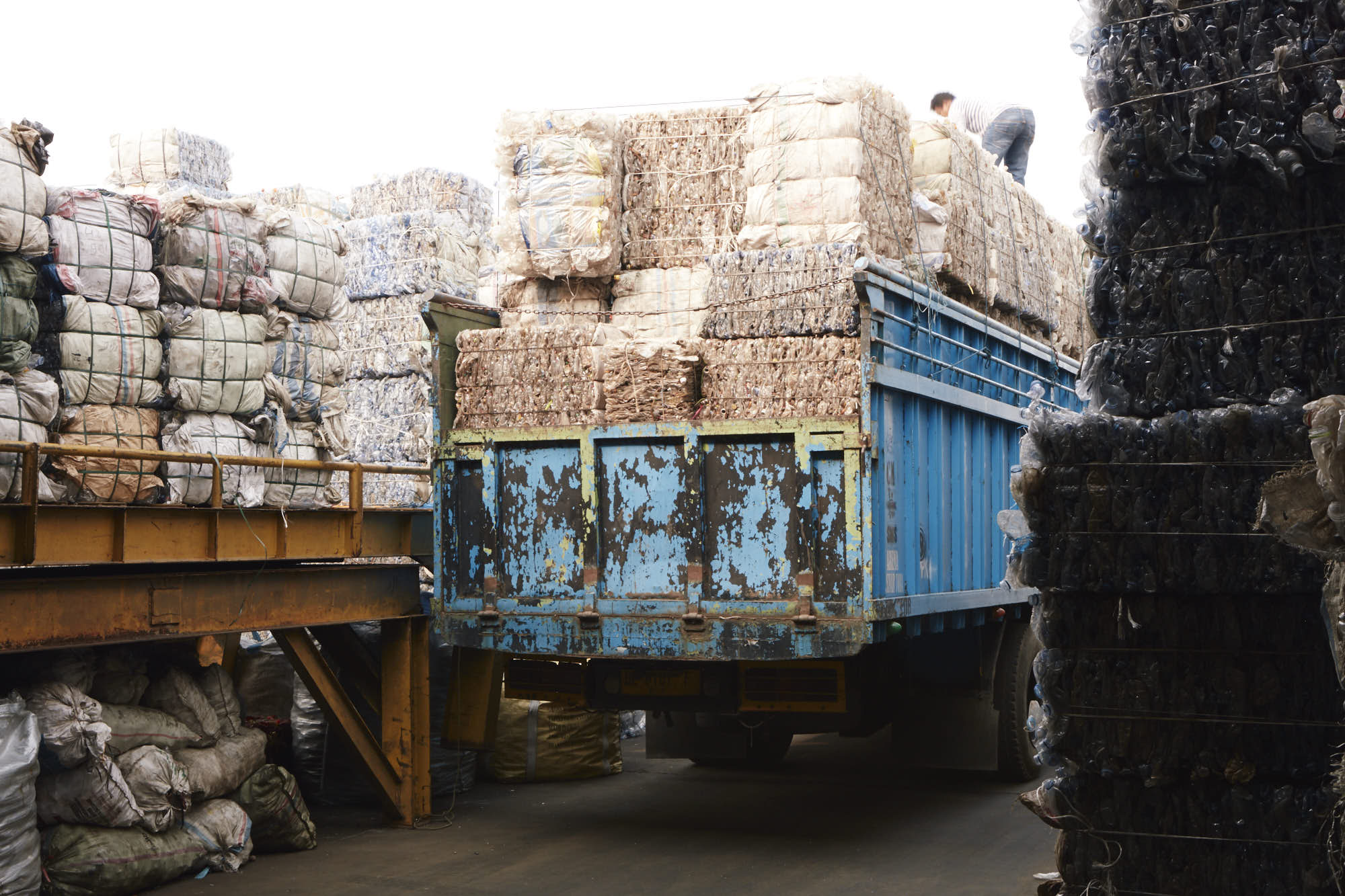 Plastic collection and preparation for recycling