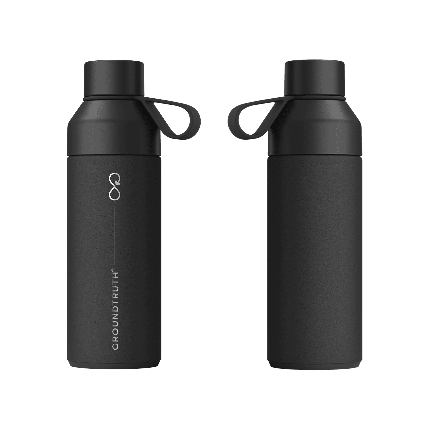 GROUNDTRUTH Ocean Bottle 500ml #color_Obsidian Black, size_500 ml