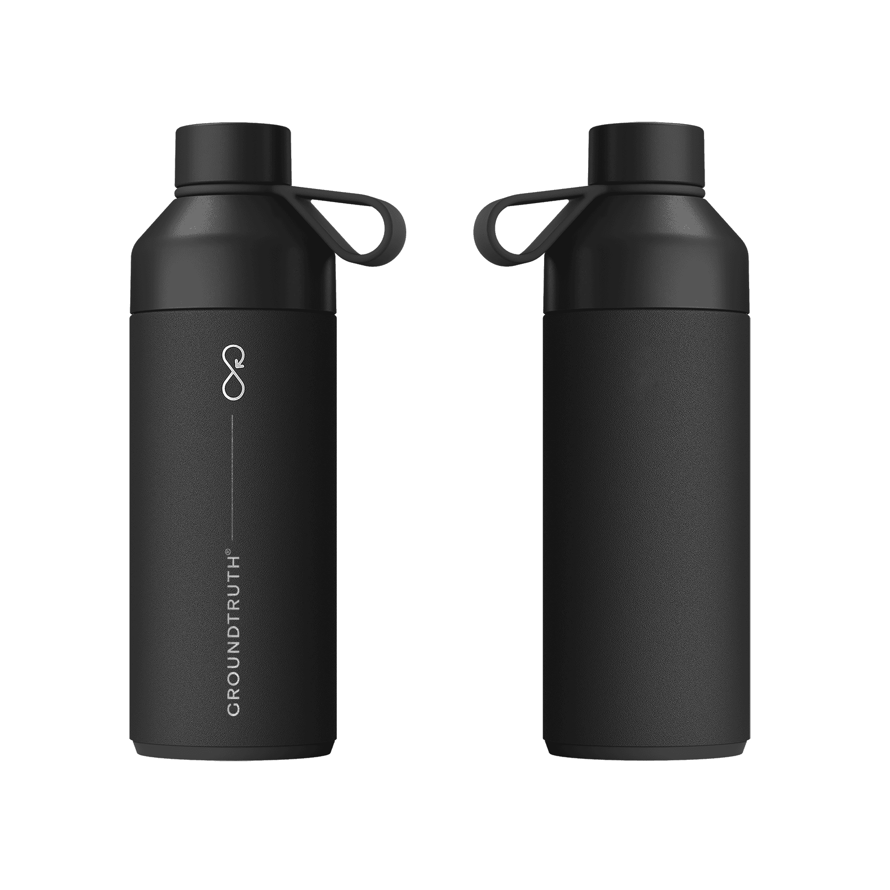 GROUNDTRUTH Ocean Bottle 1000ml #color_Obsidian Black, size_1000 ml