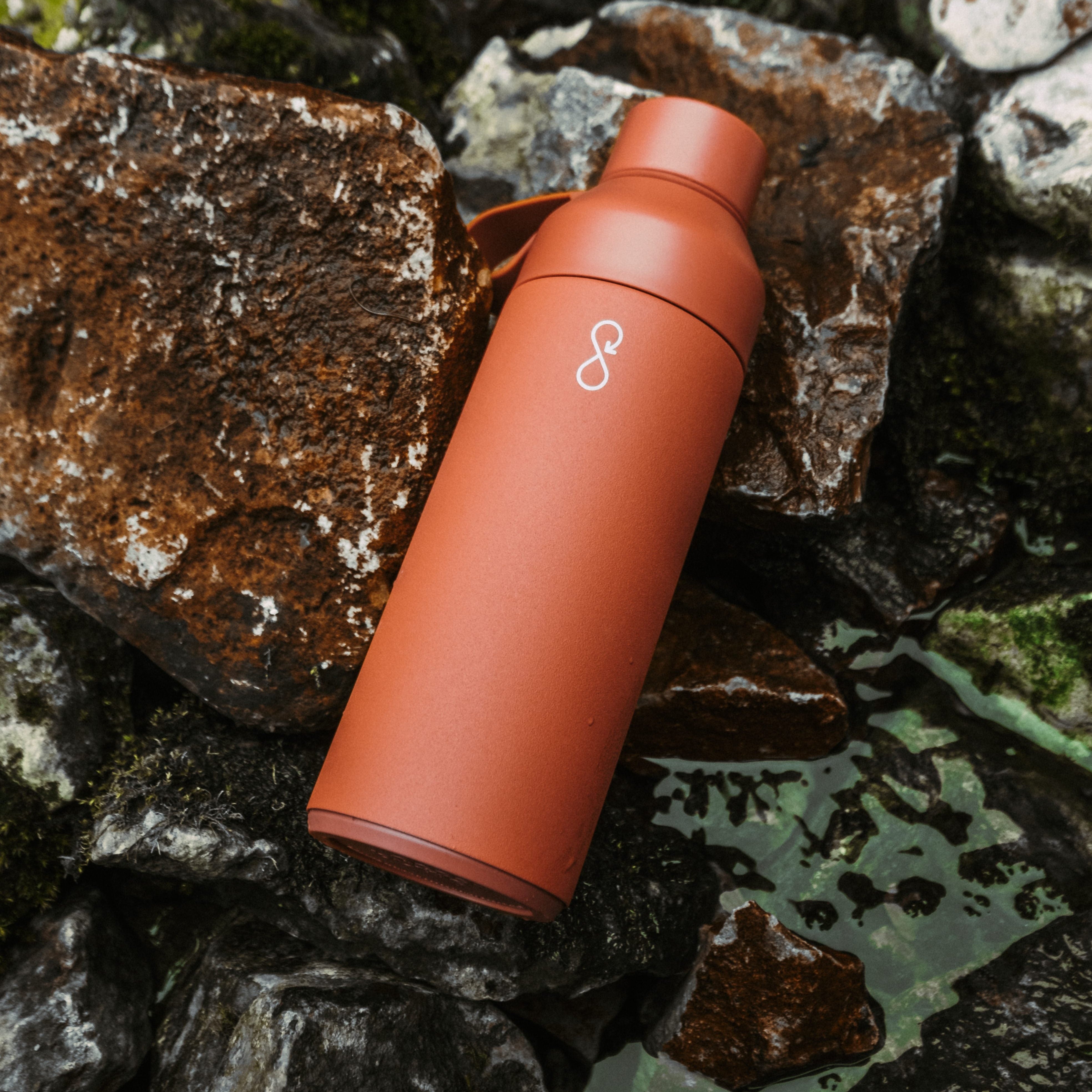 GROUNDTRUTH Ocean Bottle 1000ml #color_sahara red