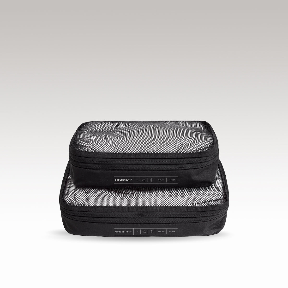 Compression Packing Cube Set | GROUNDTRUTH color black #color_black