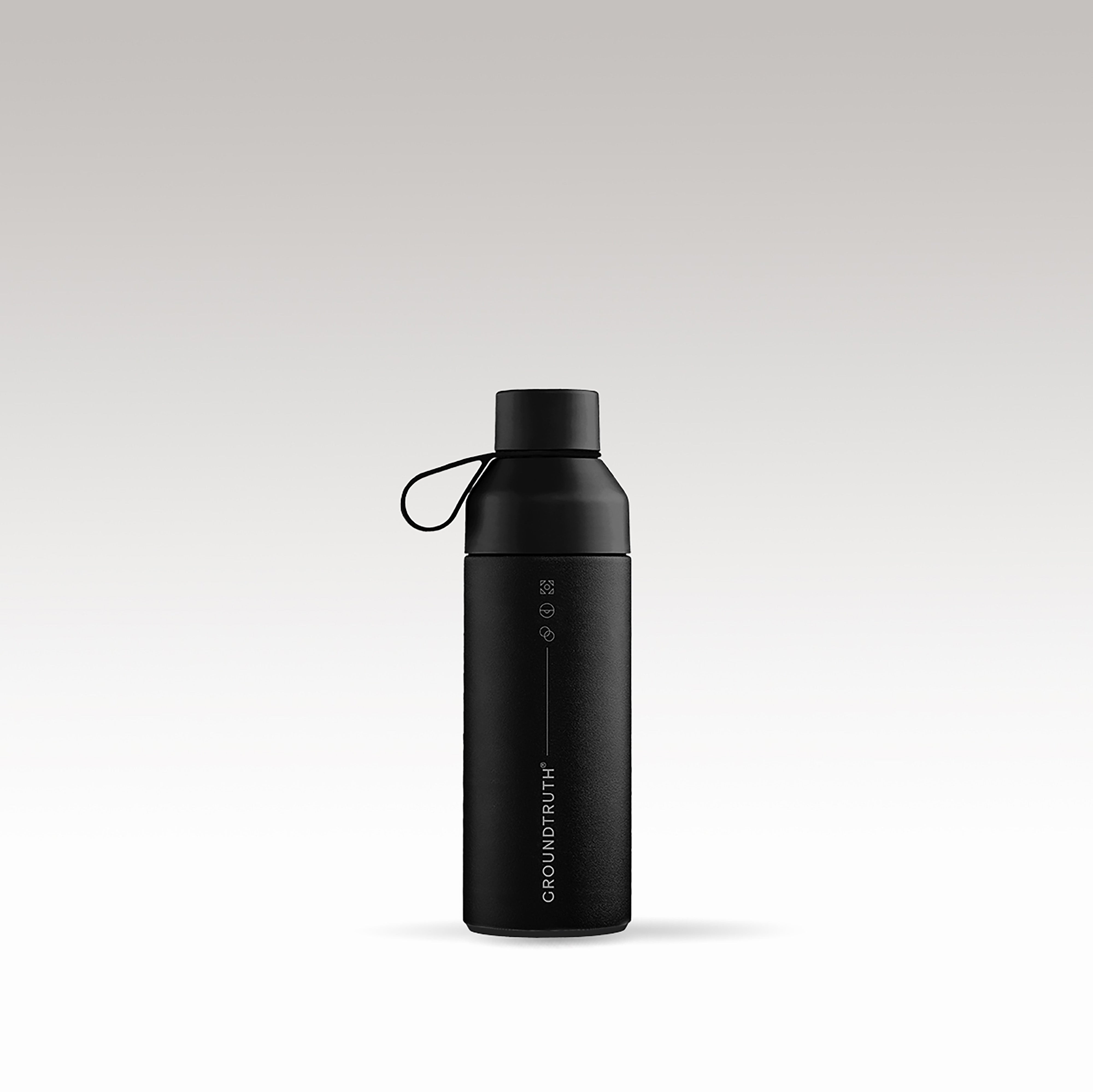 GROUNDTRUTH Ocean Bottle 500ml #color_Obsidian Black