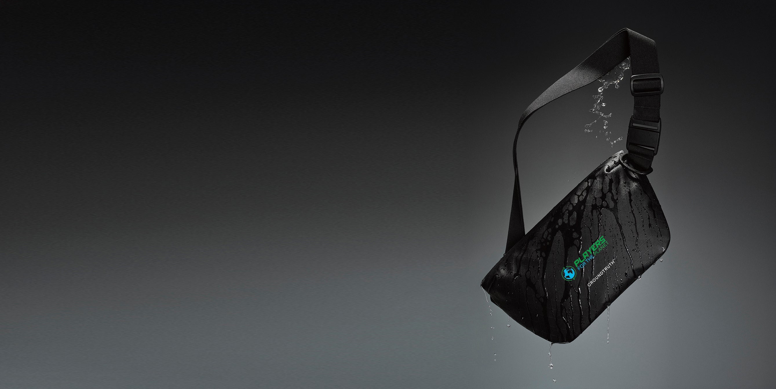 Player for the planet custom bag from GROUNDTRUTH