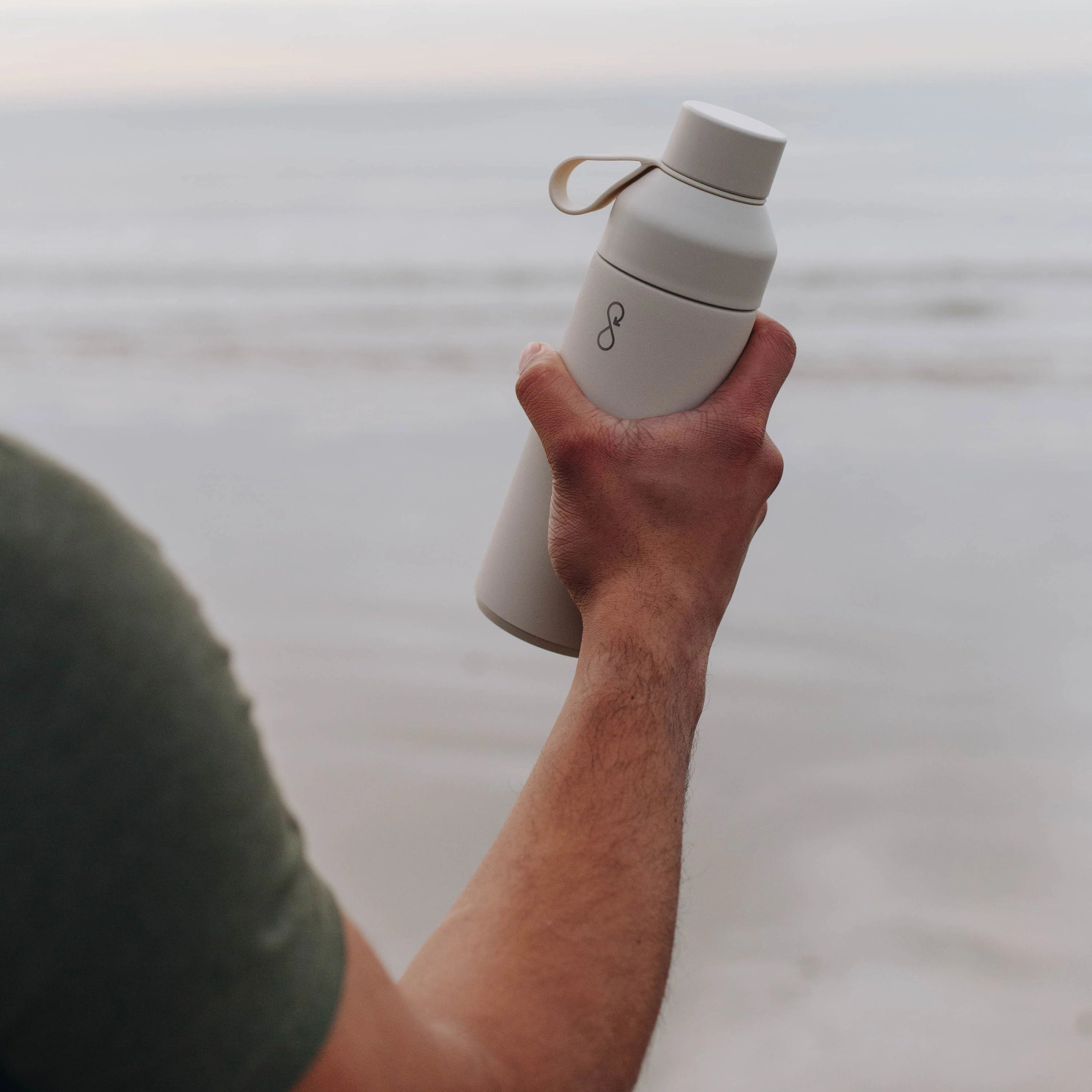 GROUNDTRUTH Ocean Bottle 1000ml #color_sand stone