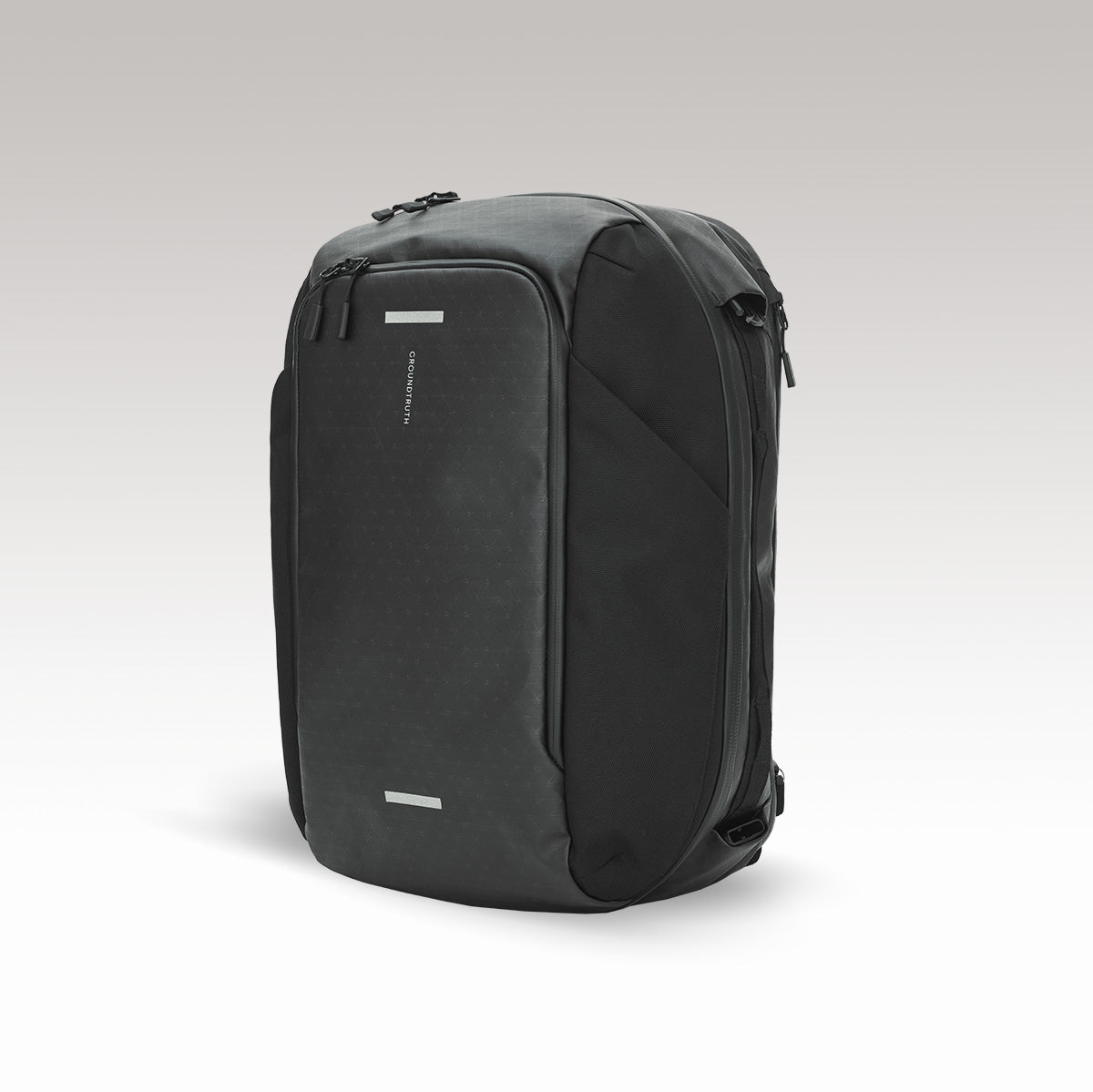 RIKR 38L Hybrid Duffle Pack Duffle GROUNDTRUTH #color_Eco-X Black