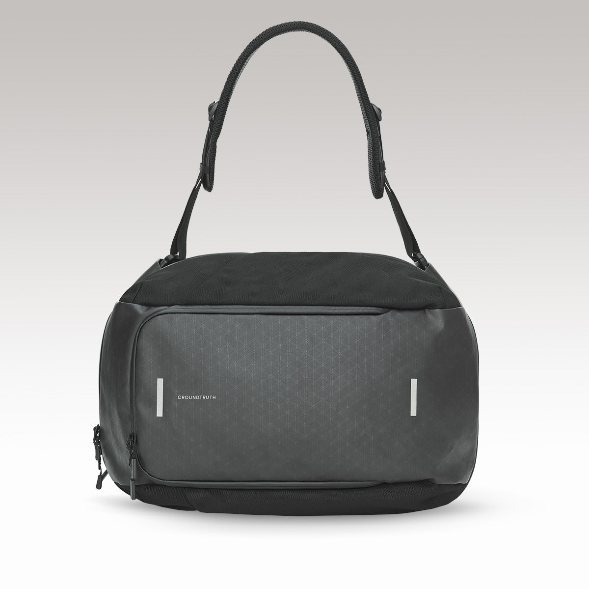 RIKR 38L Hybrid Duffle Pack Duffle GROUNDTRUTH #color_Eco-X Black