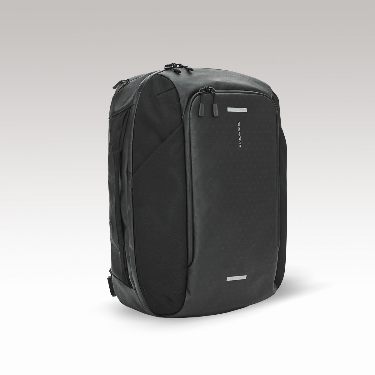 RIKR 38L Hybrid Duffle Pack Duffle GROUNDTRUTH #color_Eco-X Black