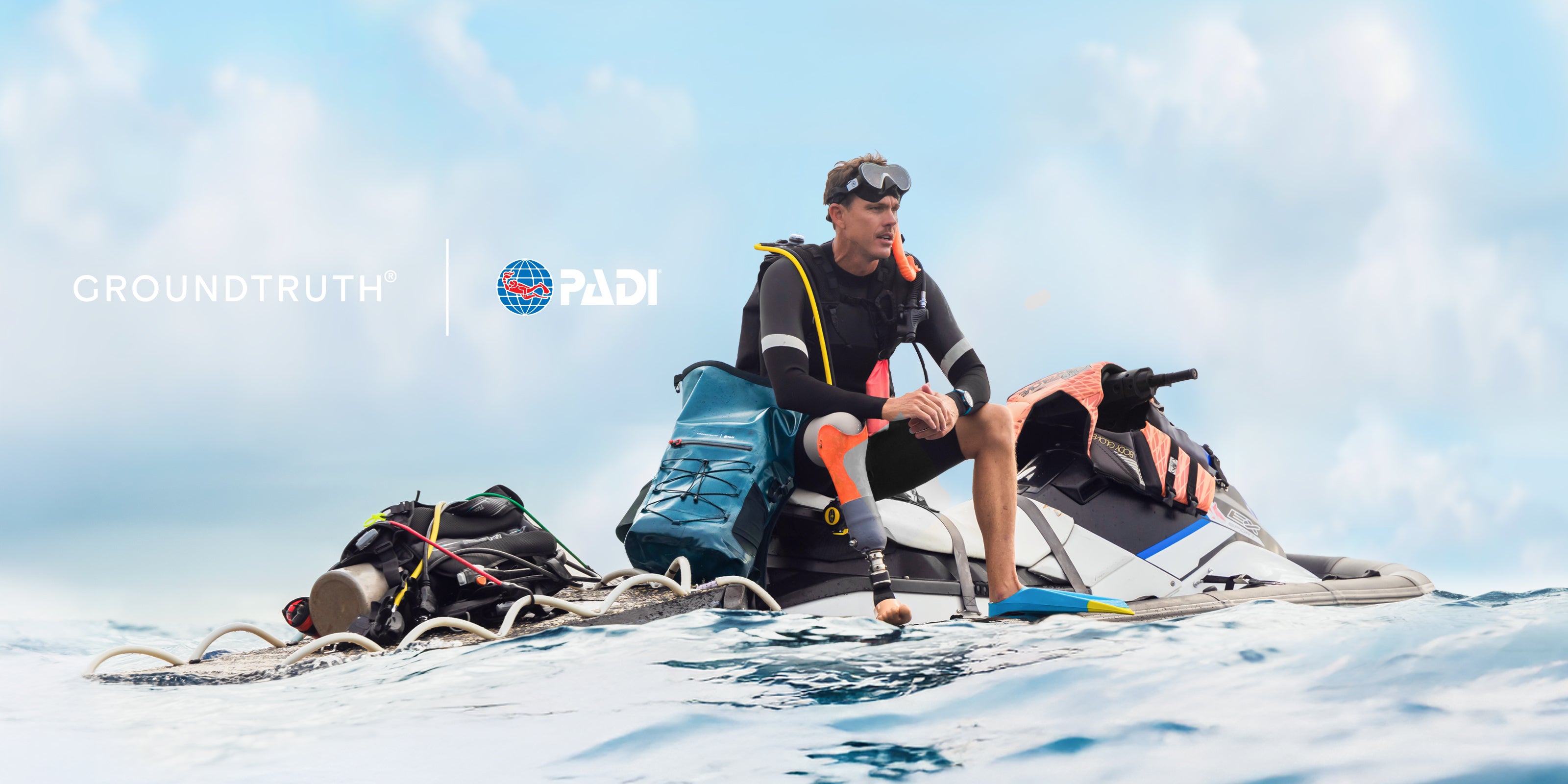 Mike Coots, the ambassador of the GROUNDTRUTH PADI collaboration  range