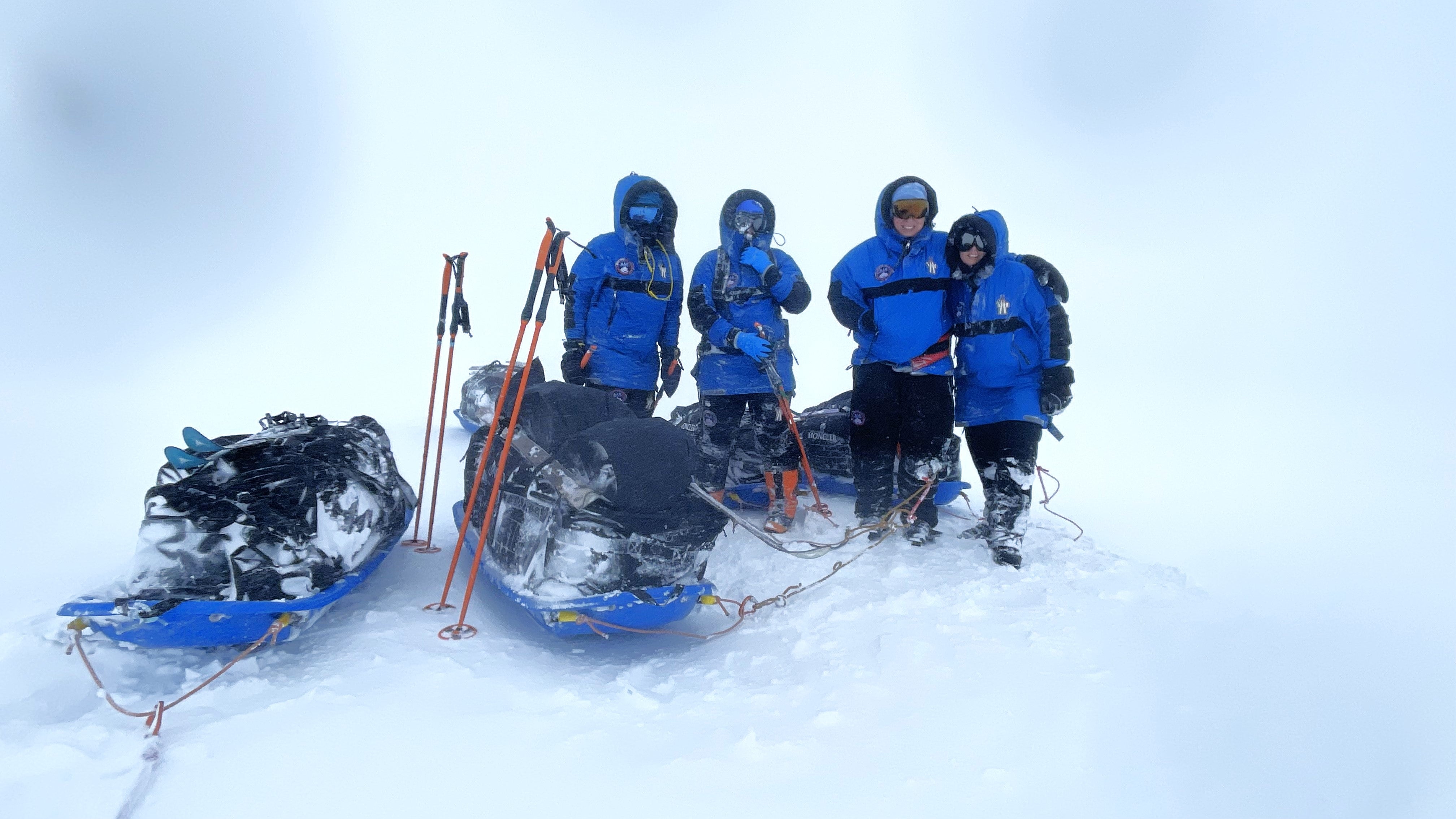 The B.I.G North team in the Arctic