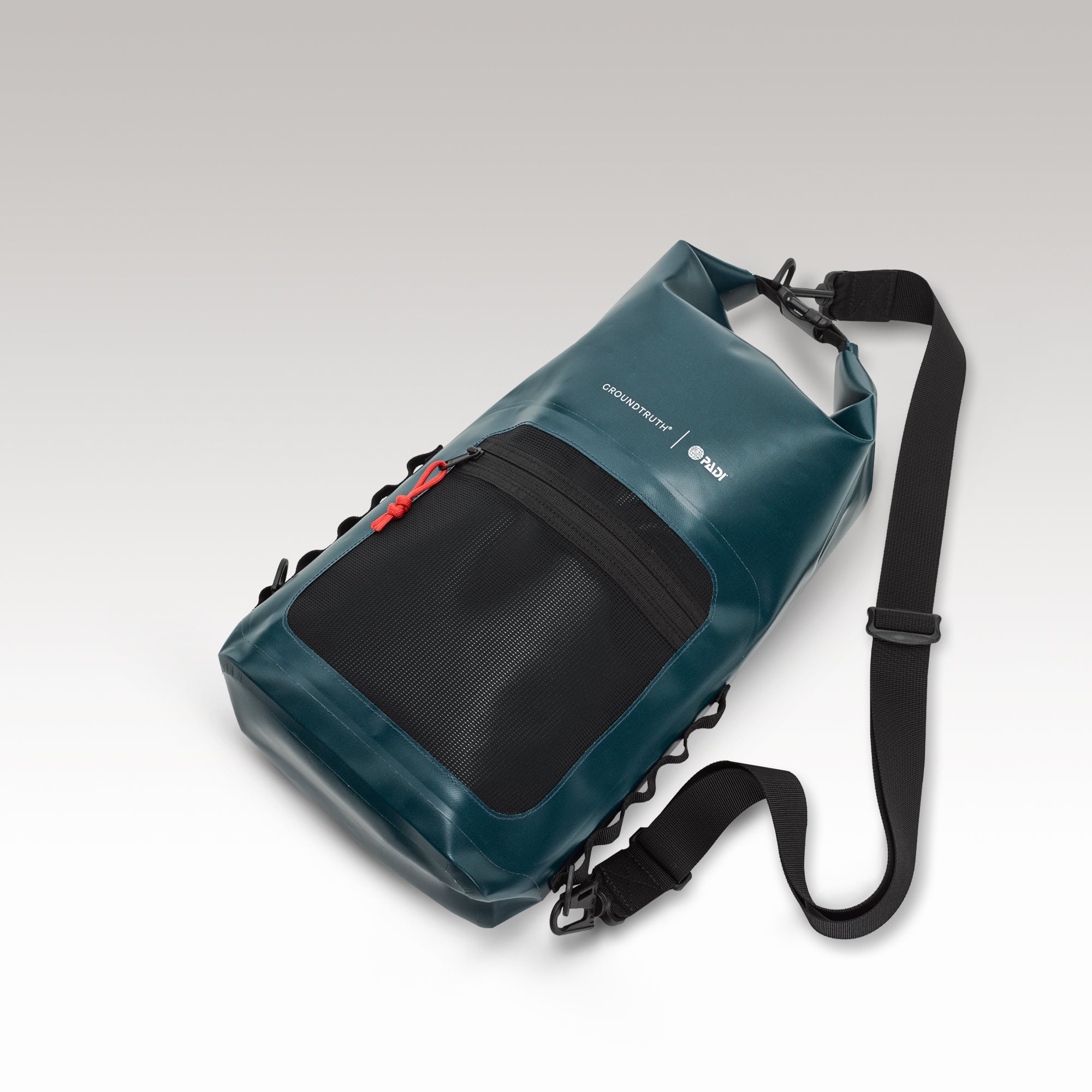 10L Cross Body Dry Bag | UNDA - GROUNDTRUTH PADI Collaboration - #color_Ocean Green