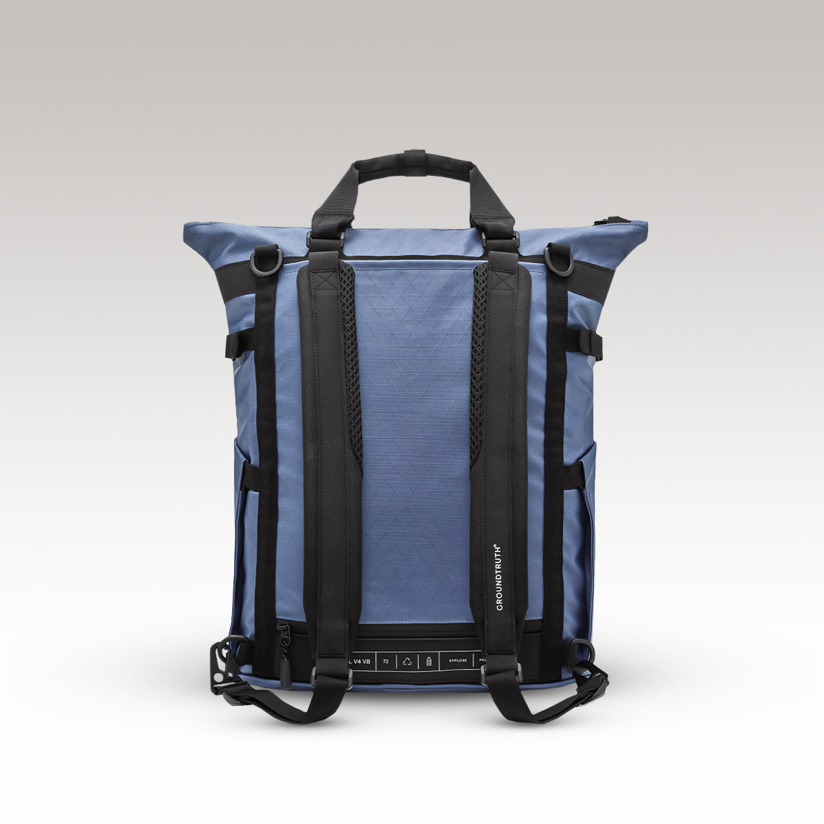 RIKR 17L Technical Tote Backpack GROUNDTRUTH #color_Voyage Blue