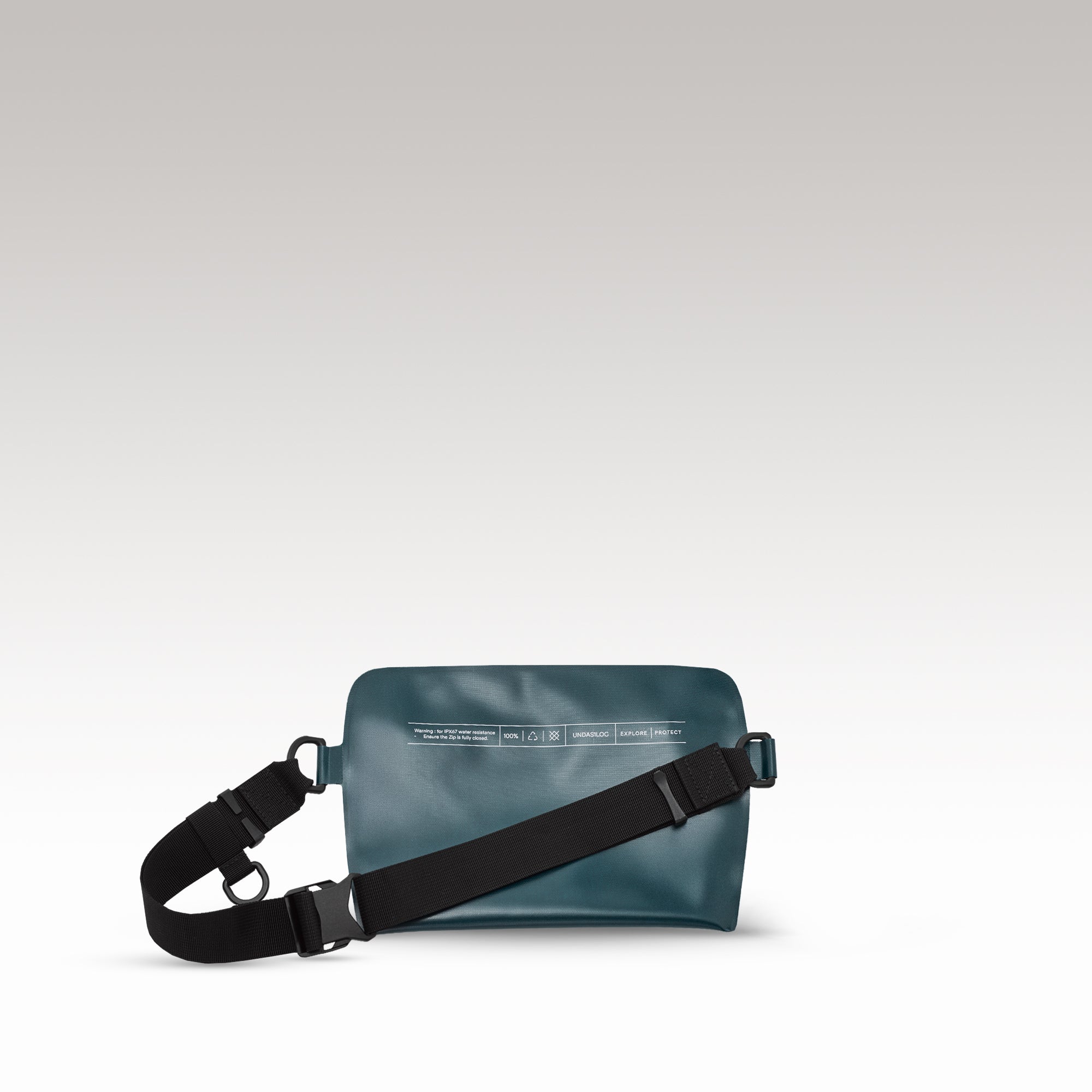 1L Cross Body Dry Sling | UNDA - GROUNDTRUTH PADI Collaboration - #color_Ocean Green