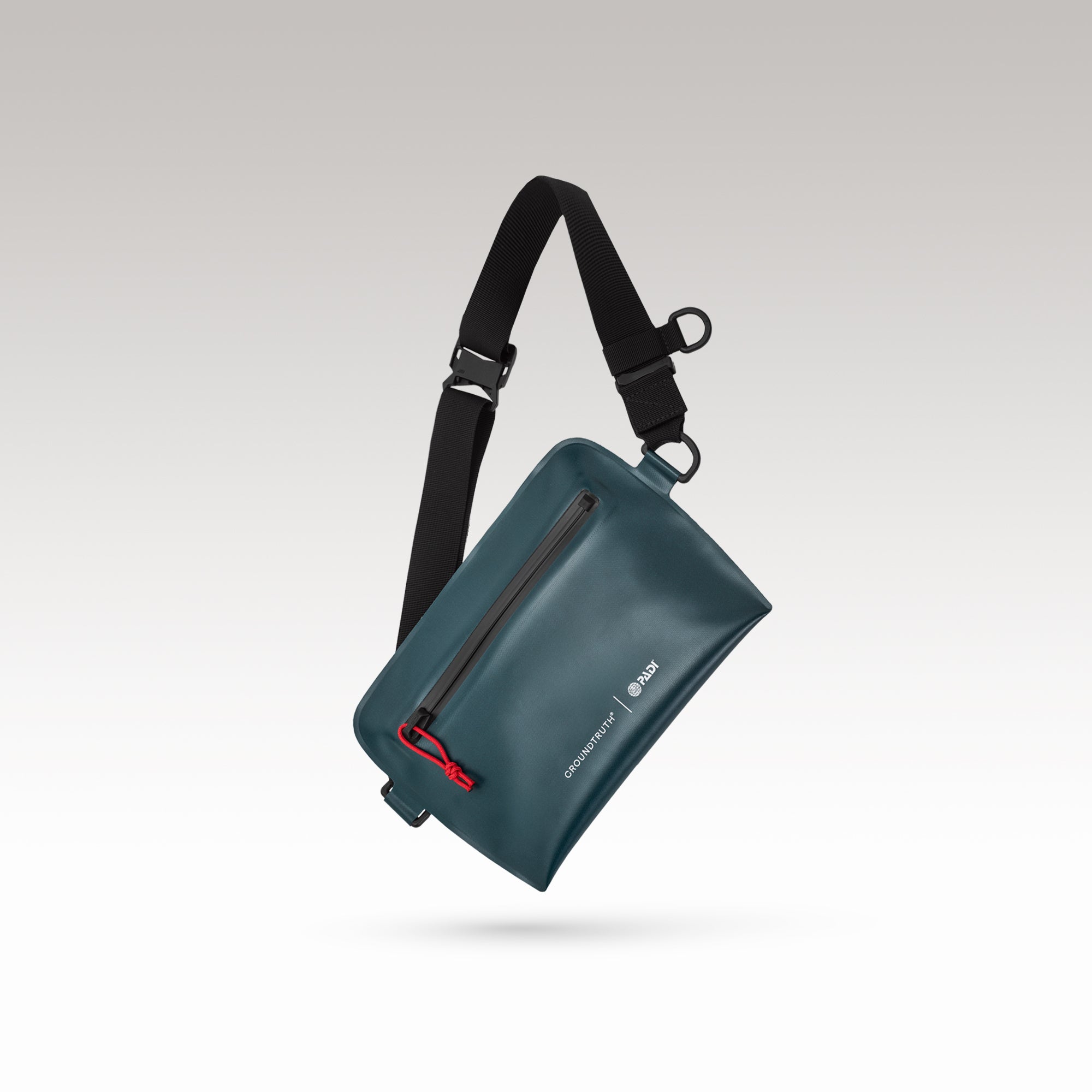 1L Cross Body Dry Sling | UNDA - GROUNDTRUTH PADI Collaboration - #color_Ocean Green