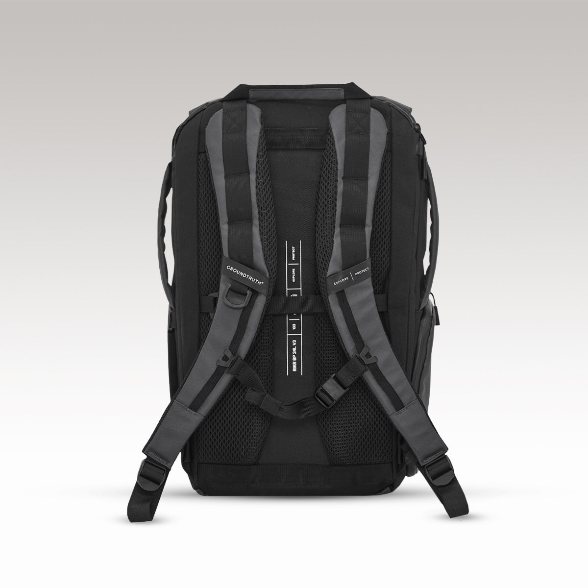 24L Ultimate Backpack | GROUNDTRUTH #color_Eco-X Black