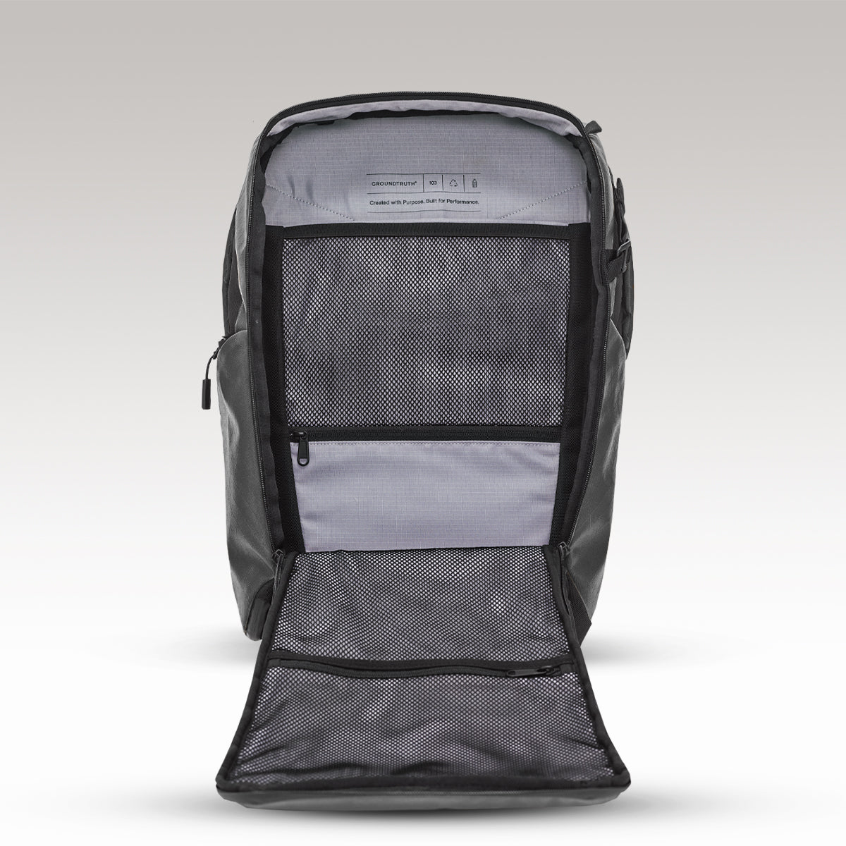 24L Ultimate Backpack | GROUNDTRUTH #color_Eco-X Black