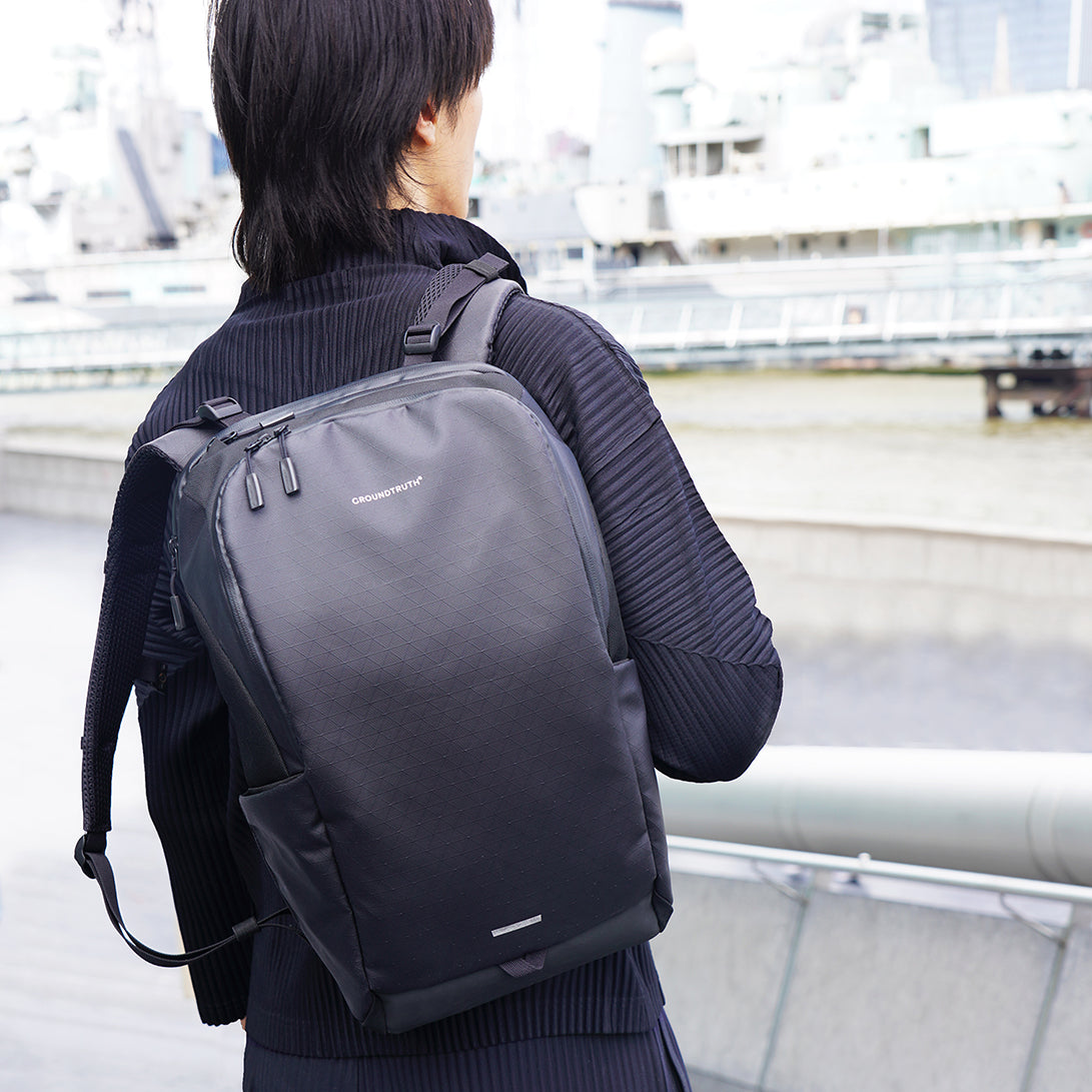 20L Everyday Backpack | RIKR | GROUNDTRUTH #color_Eco-X Black