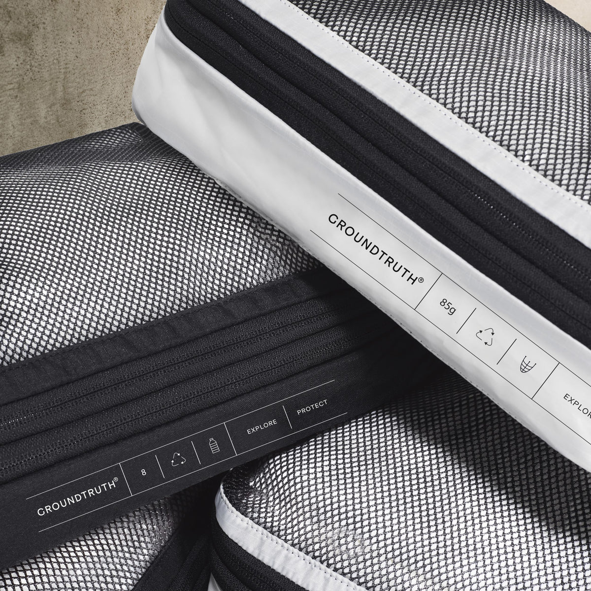 Compression Packing Cube Set | Vegan & Eco Friendly